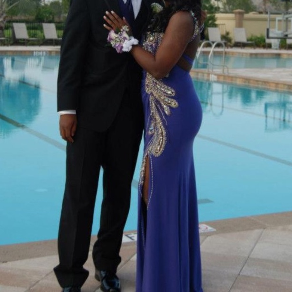 Purple Jovani Prom Dress